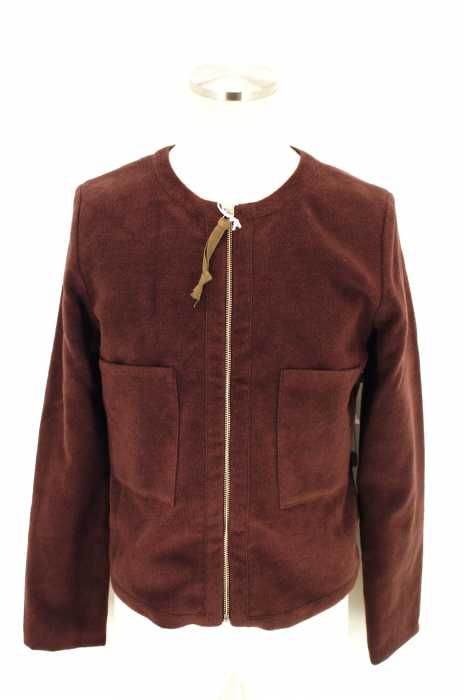 BED J.W. FORD（ベッドフォード） 15AW Short JKT ノーカラーウールジャケット メンズ アウター