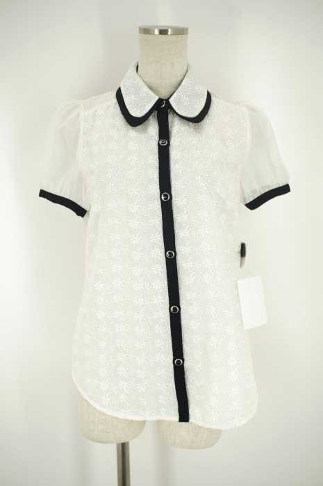 CECIL McBEE(セシルマクビー) 刺繍切替ブラウス レディース トップス