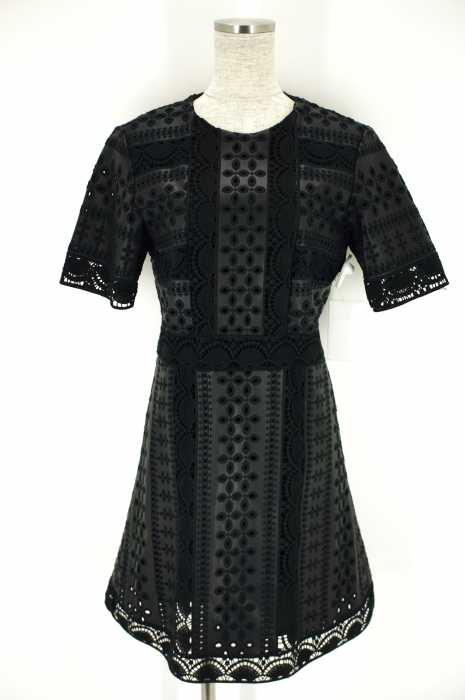 ZARA WOMAN （ザラ ウーマン） レース半袖ワンピース レディース ワンピース