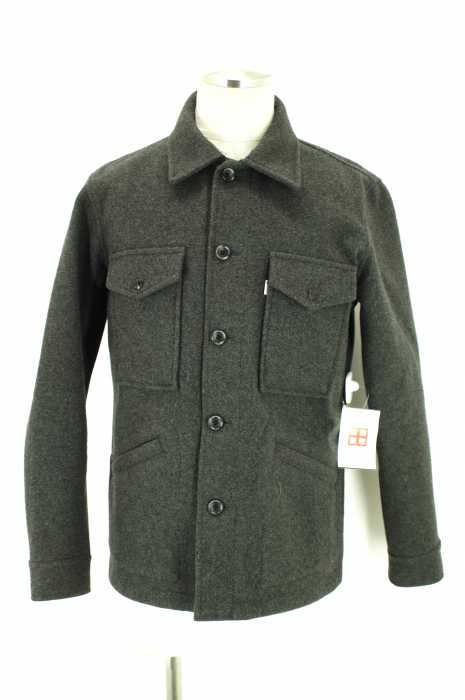 FIVE BROTHER （ファイブブラザー） MELTON SHIRT JACKET ジャケット メンズ アウター