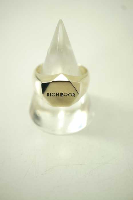 RICH DOOR（リッチドア） Hexagon Ring 六芒星シルバー925リング メンズ アクセサリー