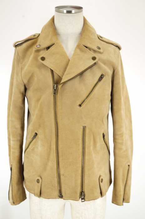 I(アイ) LEATHER RIDERS JACKET スウェードダブルライダースジャケット メンズ アウター
