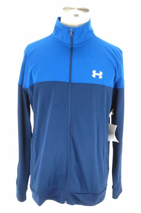 UNDER ARMOUR （アンダーアーマー） スポーツスタイルピケ　ジップアップトラックジャケット メンズ トップス