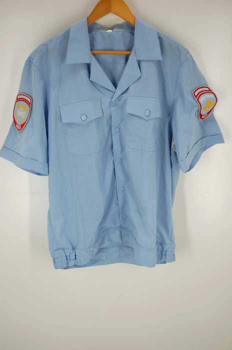 USED古着  （ユーズドフルギ） ロシア軍  ミリタリーシャツ メンズ トップス