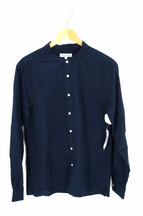 BEAUTY & YOUTH UNITED ARROWS  （ビューティーアンドユースユナイテッドアローズ） シアサッカー バンドカラーシャツ メンズ トップス