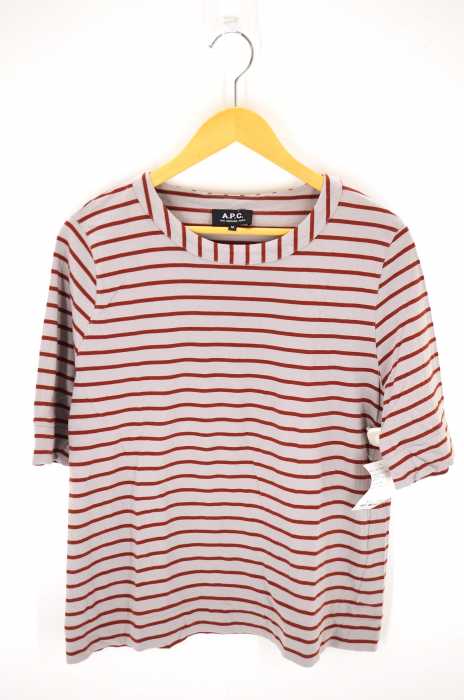 A.P.C. （アーペーセー） ボーダーカットソー レディース トップス
