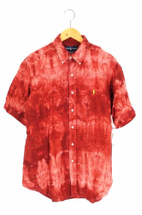 RALPH LAUREN （ラルフローレン） ブリーチ染めシャツ メンズ トップス