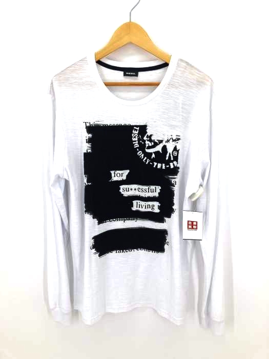 DIESEL（ディーゼル） プリント ロングスリーブTシャツ メンズ トップス