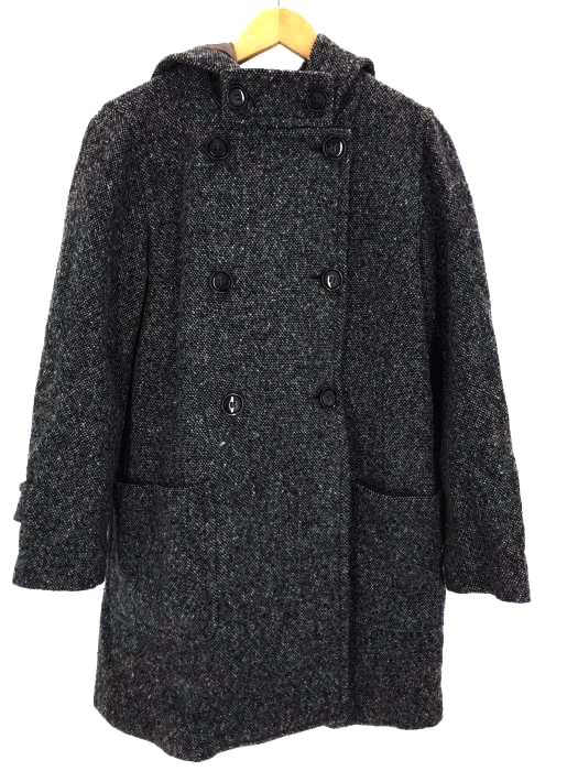 MAX MARA WEEKEND(マックスマーラウィークエンド) フーデットピーコート ツイード レディース アウター