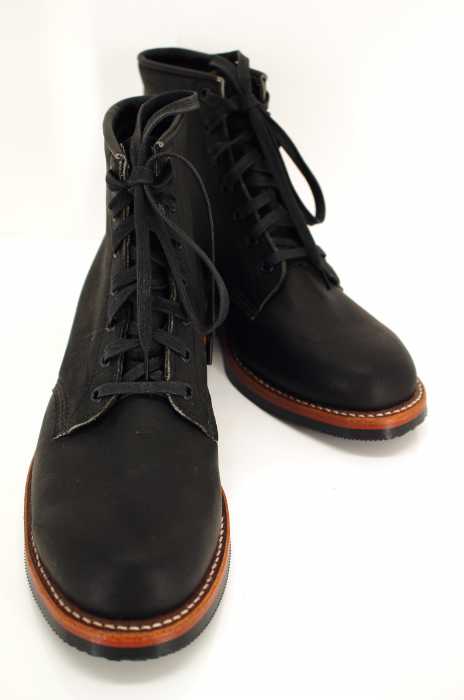 CHIPPEWA（チペワ） 90046 ブラックオデッサ プレーントゥブーツ