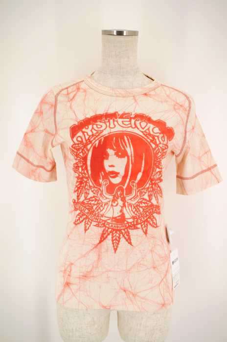 HYSTERIC GLAMOUR (ヒステリックグラマー) 染み込みラグランカットソー レディース トップス