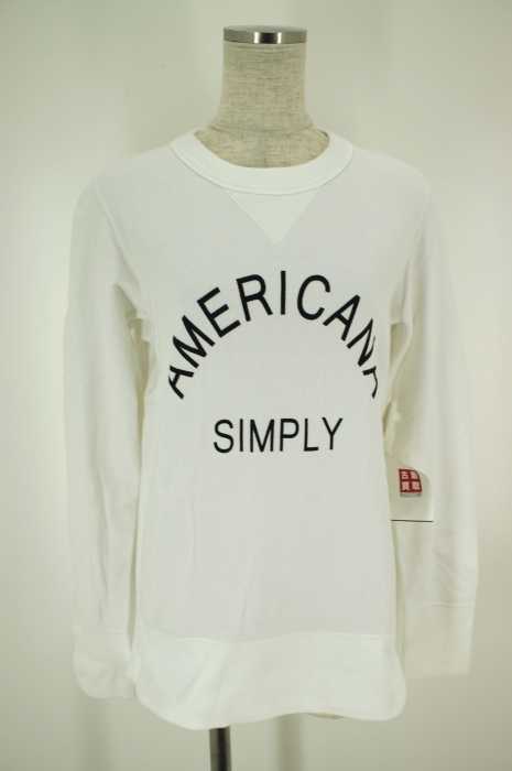 Americana （アメリカーナ） プリントスウェットトップス レディース トップス