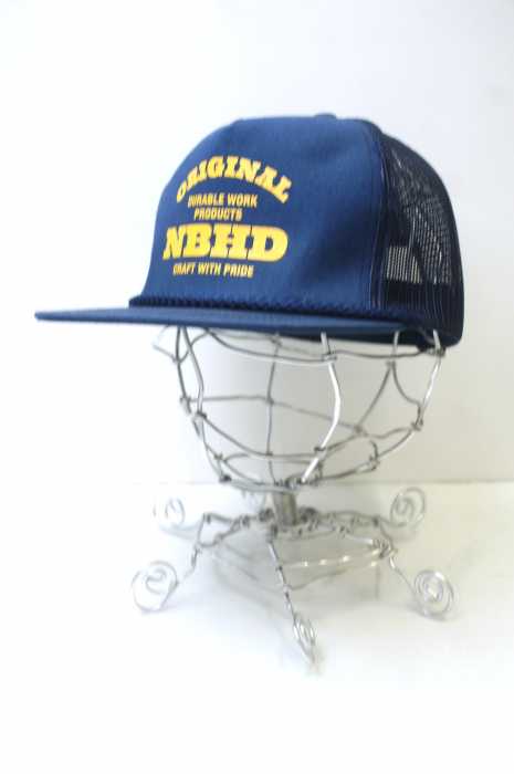 NEIGHBORHOOD (ネイバーフッド) 14AW「ORIGINAL/CE-CAP」ロゴメッシュキャップ メンズ 帽子