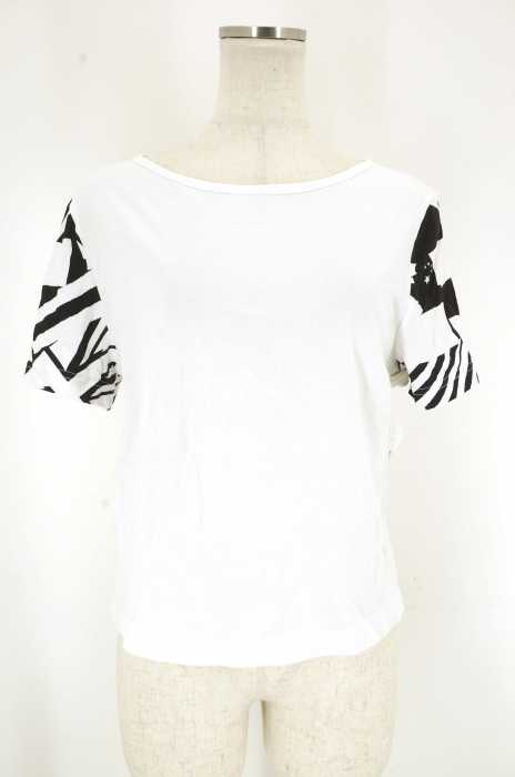 Reebok （リーボック） F FLAG GR TEE 袖プリントTシャツ レディース トップス