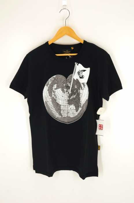 Vivienne Westwood ANGLOMANIA（ヴィヴィアンウエストウッド アングロマニア） HEART WORLD PRINT T-Shirt レディース トップス