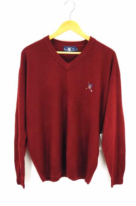 Polo（ポロ） カシミヤVネックニットセーター メンズ トップス