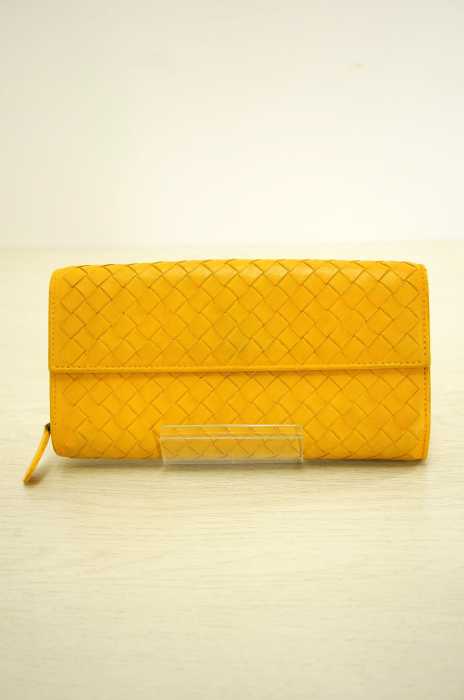 BOTTEGA VENETA（ボッテガヴェネタ） コンチネンタル  イントレチャート長財布 レディース 財布・ケース