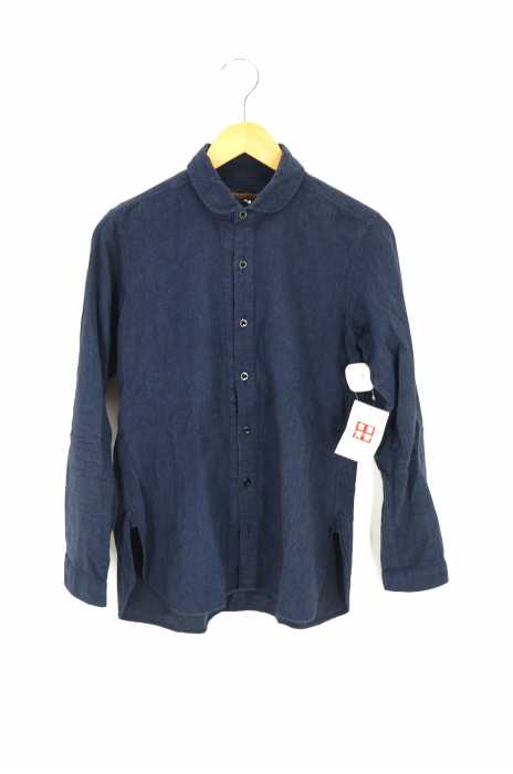 GARMENT REPRODUCTION OF WORKERS（ガーメントリプロダクションオブワーカーズ） ラウンドカラー ヘリンボーン メンズ トップス