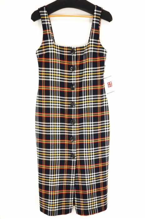 ZARA WOMAN (ザラ ウーマン) ウール混チェックワンピース レディース ワンピース