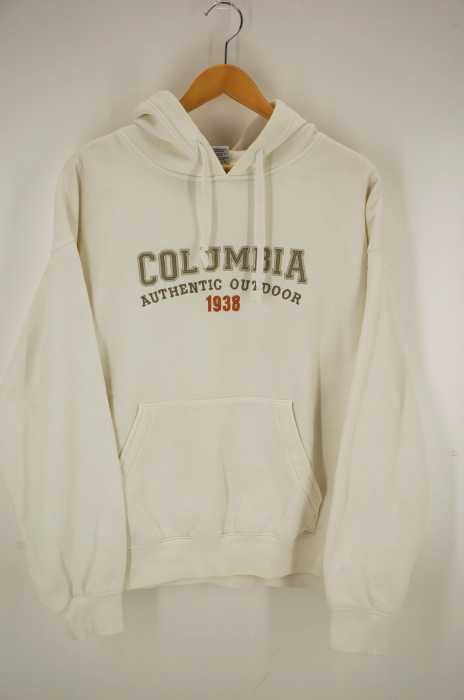 Columbia (コロンビア) ロゴ刺繍 裏起毛プルオーバーパーカー メンズ トップス