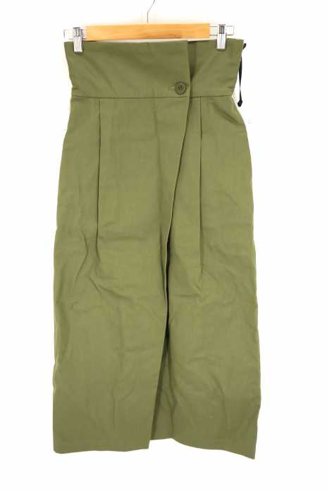 BLACK by moussy(ブラックバイマウジー) high waist wrap chino sk ハイウエストラップチノスカート レディース スカート