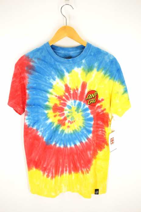 SANTACRUZ（サンタクルズ） タイダイ染 プリント半袖Tシャツ メンズ トップス