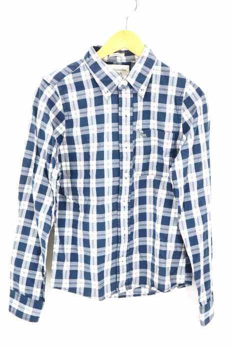 Abercrombie & Fitch(アバクロンビーアンドフィッチ) チェックポケットシャツ メンズ トップス