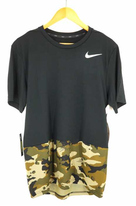 NIKE （ナイキ） DRI-FIT ブリーズ ハイパードライ 2L カモ S/S メンズ トップス