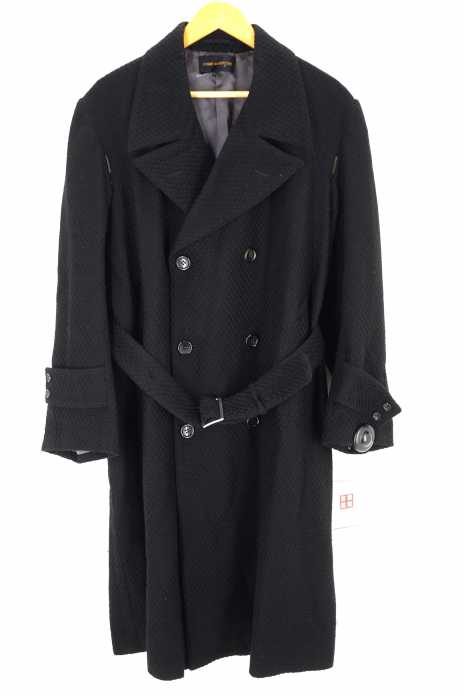 COMME des GARCONS （コムデギャルソン） AD2000 ベルト付き レイヤード コート メンズ アウター