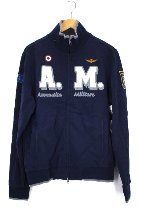 AERONAUTICA MILITARE（アエロナウティカミリターレ） フロントロゴブルゾン メンズ アウター
