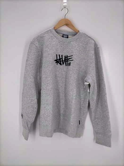 HUF(ハフ) 霜降りロゴ刺繍スウェット メンズ トップス