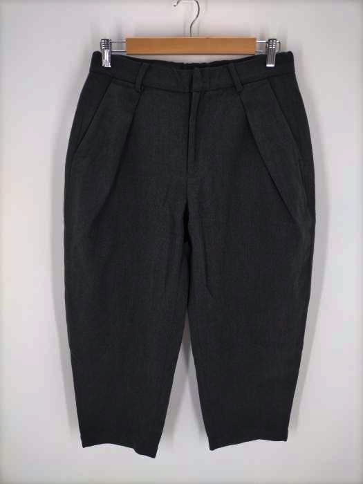 COLINA（コリーナ） 20AW WASHABLE WOOL RATINE W-TUCK PANTS メンズ  