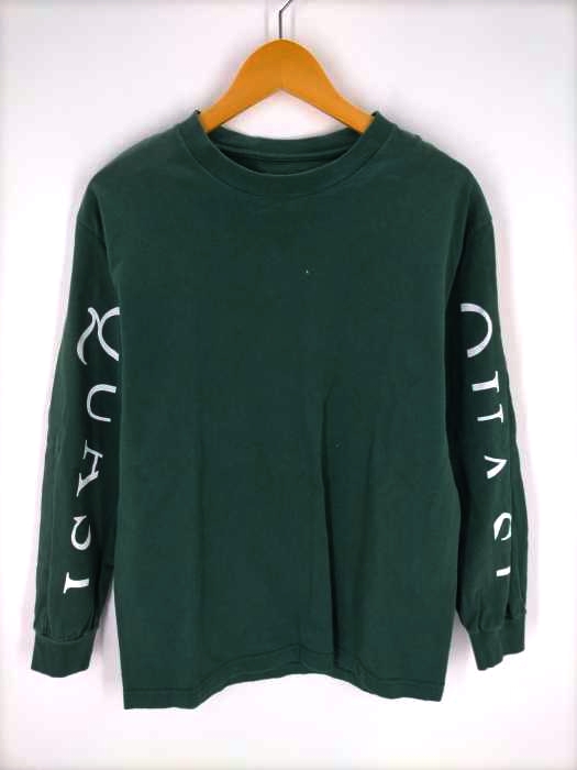 QUASI（クアジ） 袖プリント ロングスリーブTシャツ メンズ トップス