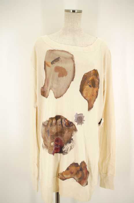 NOZOMI ISHIGURO (ノゾミイシグロ) 14AW 総柄プリントスウェットワンピース メンズ トップス