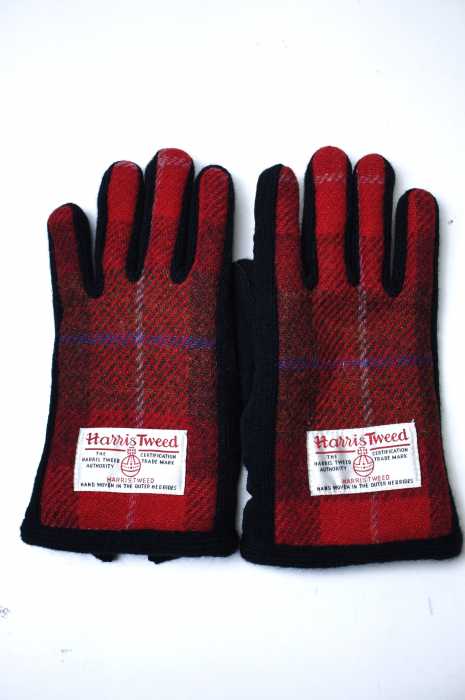 Harris Tweed（ハリスツイード） CLOSSHI　グローブ メンズ ファッション雑貨