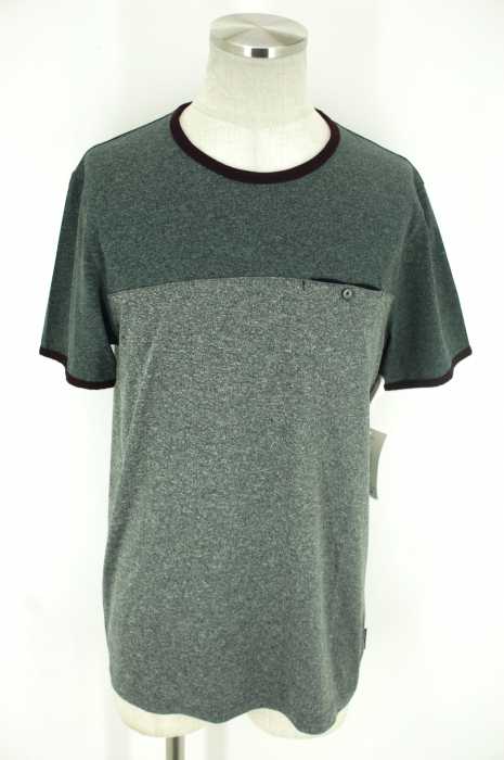 TED BAKER　 （テッドベーカー） 胸ポケットストレッチTシャツ メンズ トップス