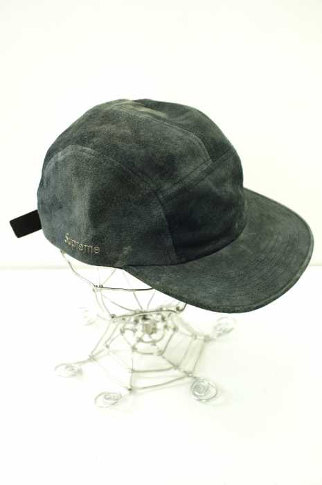 Supreme （シュプリーム） Metal Letters Suede Camp Cap メンズ 帽子
