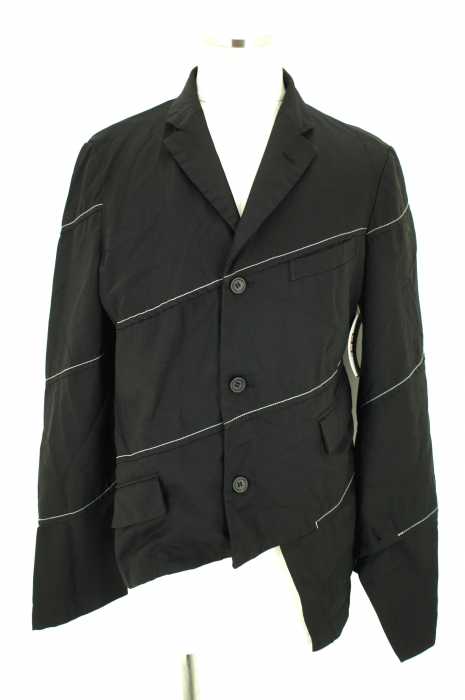 BLACK COMME des GARCONS （ブラックコムデギャルソン） AD2015 ねじれジャケット メンズ アウター