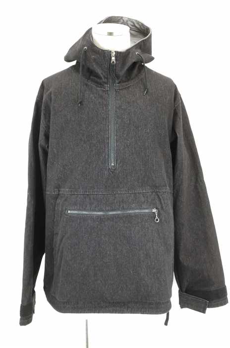 AVIREX （アヴィレックス） 直営店限定 TYPE BLUE CIRCLE STRETCH DENIM ANORAK ストレッチデニムアノラック メンズ アウター