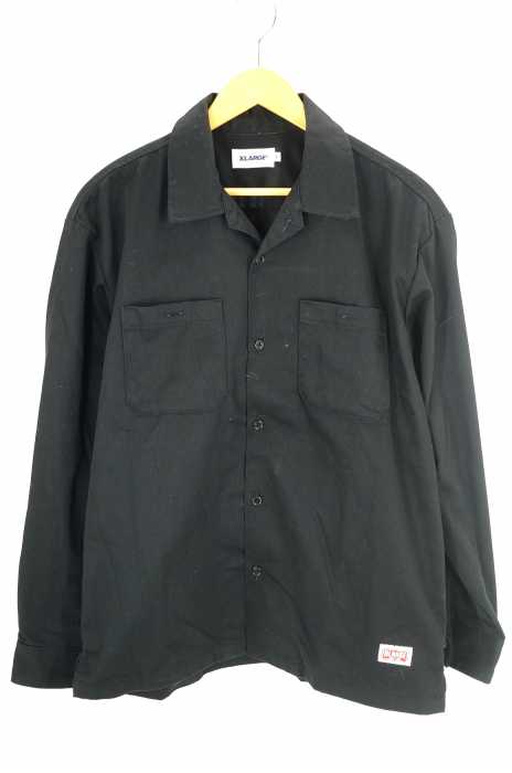 X-LARGE（エクストララージ） L/S OG WORK SHIRT バックプリントワークシャツ メンズ トップス