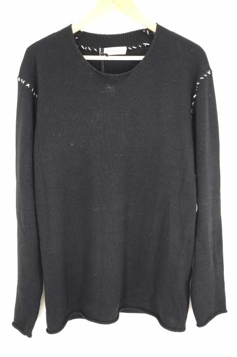 DIET BUTCHER SLIM SKIN（ダイエットブッチャースリムスキン） no ribbed knit pullover メンズ トップス