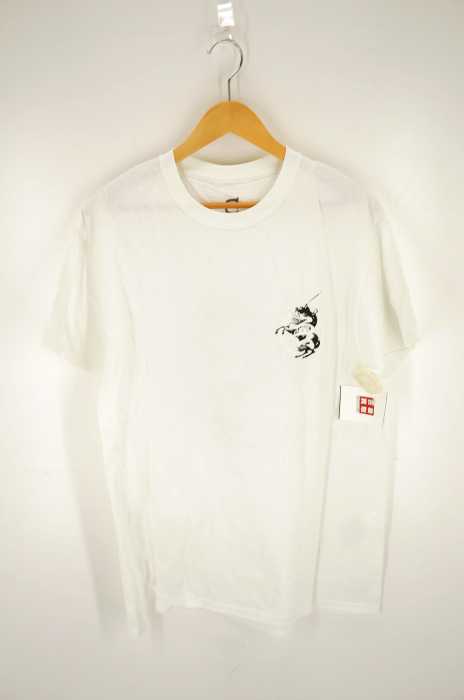 Evisen skateboards （ヱビセンスケートボーズ） 武士プリント 半袖Tシャツ メンズ トップス