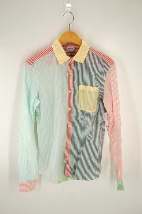 District UNITED ARROWS（ディストリクトユナイテッドアローズ） マルチカラーストライプシャツ メンズ トップス