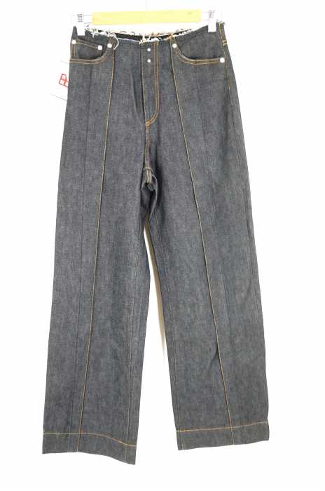 JOHN LAWRENCE SULLIVAN (ジョンローレンスサリバン) WIDE DENIM PANTS ワイドデニムパンツ レディース パンツ