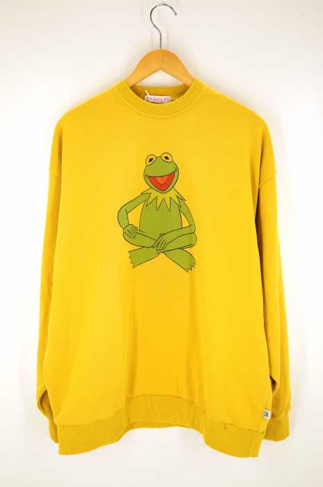 Little sunny bite × muppets（リトルサニーバイト  マペッツ） Kermit big sweater スウェット レディース トップス