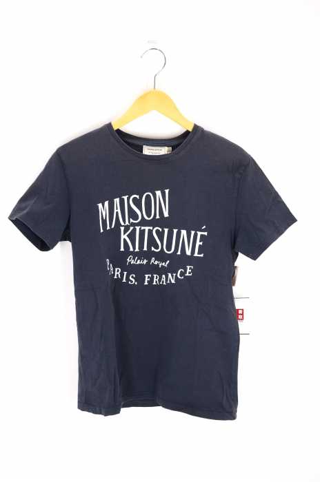 MAISON KITSUNE （メゾンキツネ） ロゴプリントTシャツ メンズ トップス