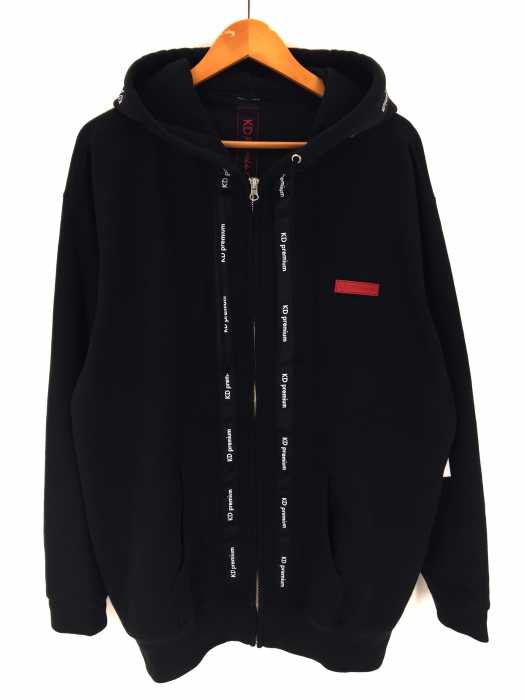 KD PREMIUM（ケーディープレミアム） ロゴテープ ジップアップ メンズ トップス