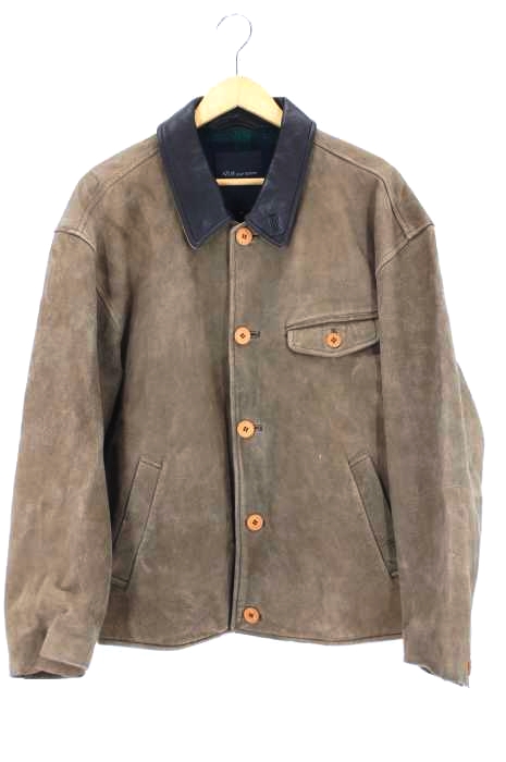 AZUL pour homme（アズールプールオム） シープレザージャケット メンズ アウター