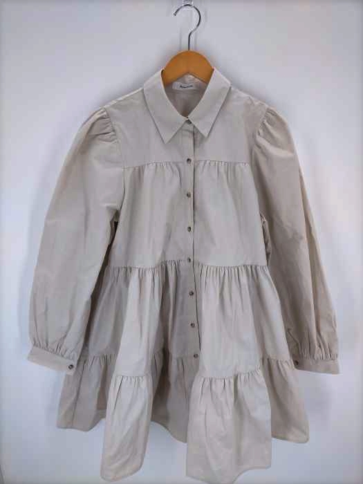 primaras（プリマラス） シャーリングシャツワンピース レディース ワンピース