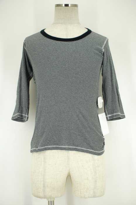 ATTACHMENT （アタッチメント） UネックボーダーTシャツ メンズ トップス